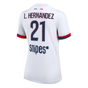 Paris Saint-Germain Lucas Hernandez #21 Bortatröja Kvinnor 2025-26 Kortärmad